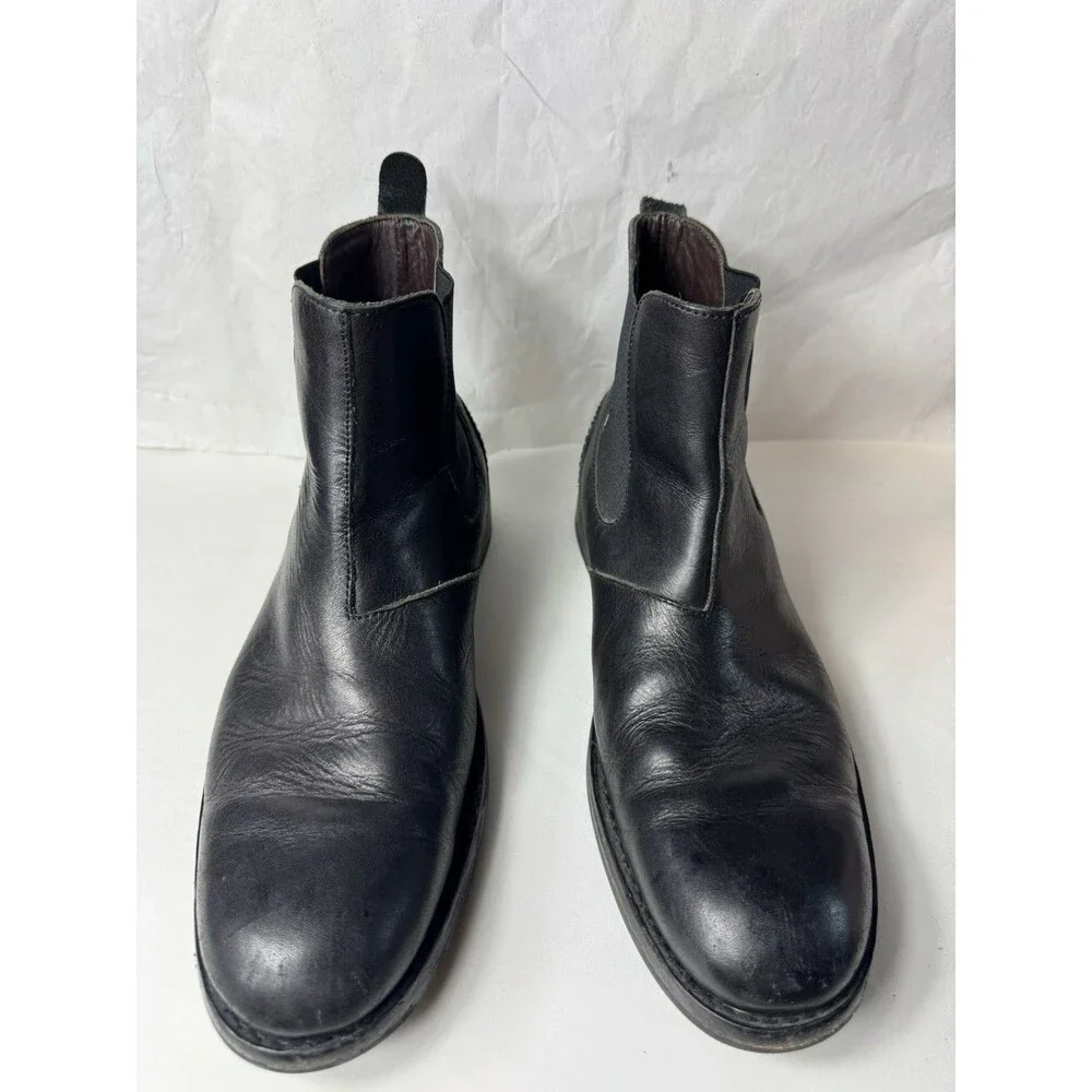 Wolverine Montague W00502 Black Leather Chelsea Boot 1000 Mile Men’s Size 10 D